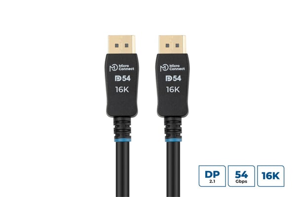 Microconnect MC-DP-MMG-300V2.1 DisplayPort kabel 3 m Sort