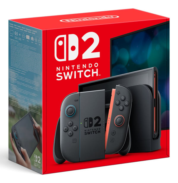 Nintendo Switch 2 bærbar spilkonsol 20,1 cm (7.9") 256 GB Berøringsskærm Wi-Fi Sort