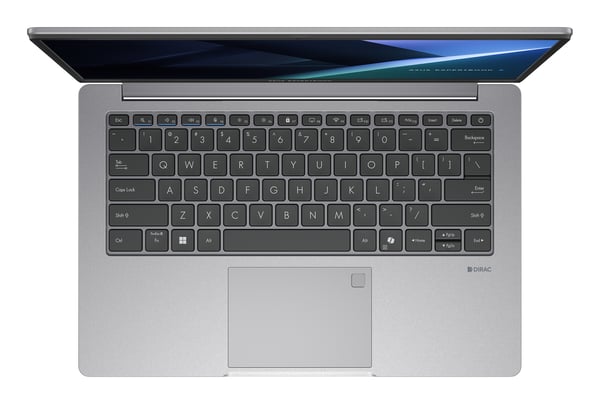 ASUS ExpertBook B1 B1403CVA-S69070 Intel Core 5 120U Laptop 35,6 cm (14") Fuld HD 16 GB DDR5-SDRAM 512 GB SSD Wi-Fi 6E (802.11ax) Grå QWERTY Spansk