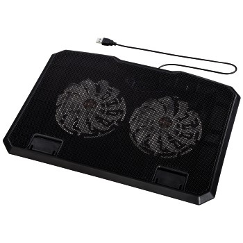 Hama Black køling til laptop 39,6 cm (15.6") Sort