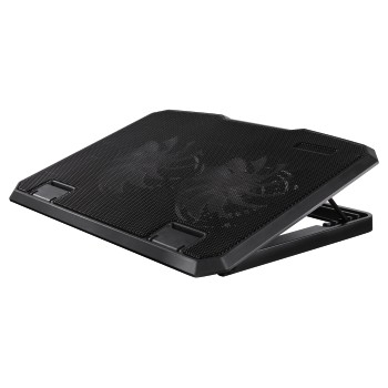 Hama Black køling til laptop 39,6 cm (15.6") Sort