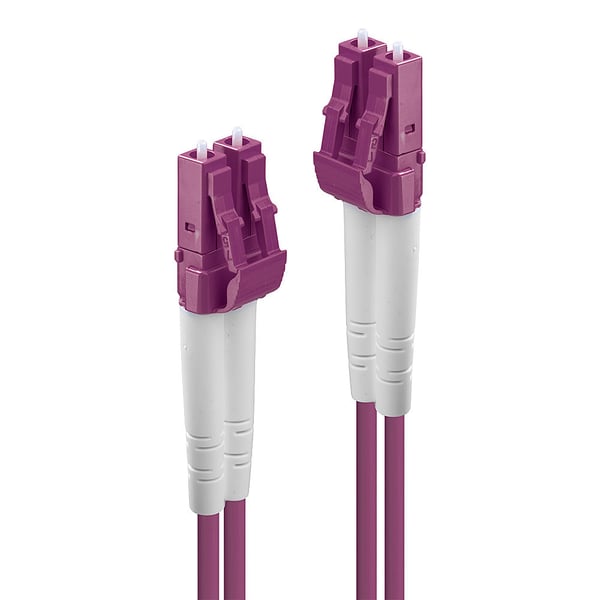 Lindy 46343 InfiniBand og fiberoptisk kabel 5 m LC Lyserød