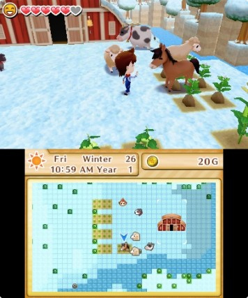 Nintendo Harvest Moon: The Lost Valley 3D, 3DS Vakio Ranska Nintendo 3DS