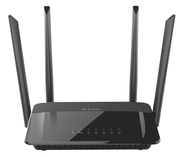 D-Link AC1200 Dual Band langaton reititin Gigabitti Ethernet Kaksitaajuus (2,4 GHz/5 GHz) Musta