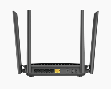 D-Link AC1200 Dual Band langaton reititin Gigabitti Ethernet Kaksitaajuus (2,4 GHz/5 GHz) Musta