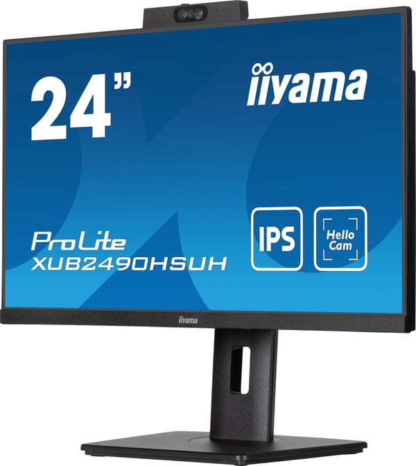 iiyama ProLite XUB2490HSUH-B1 tietokoneen litteä näyttö 60,5 cm (23.8") 1920 x 1080 pikseliä Full HD LED Musta