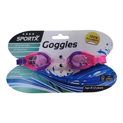 SportX 2011472 svømmebrille Junior Unisex One size