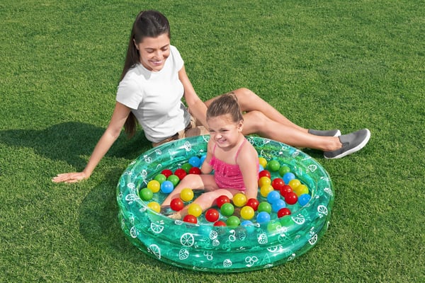 Bestway 51141 / 25 boldområde og plastikkugle