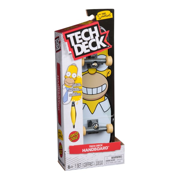 Tech Deck TED DEC Simpsons Handboard TRGX GML Fingerbræt
