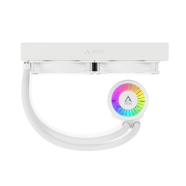ARCTIC Liquid Freezer III 280 A-RGB Suoritin All-in-one-nesteenjäähdytin 14 cm Valkoinen 1 kpl