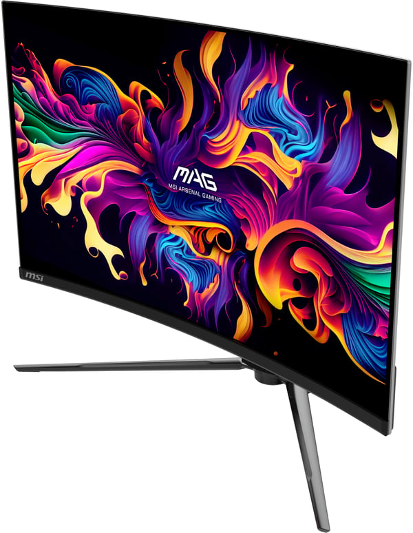 MSI MAG 321CUP QD-OLED tietokoneen litteä näyttö 80 cm (31.5") 3840 x 2160 pikseliä 4K Ultra HD Musta