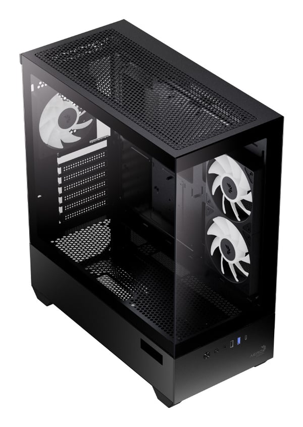 Aerocool P500D Digi-G-BK-v1 Midi Tower Sort