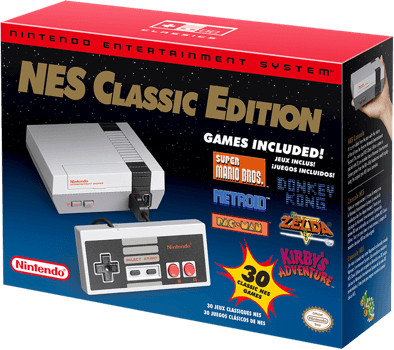 Nintendo NES Classic Grå