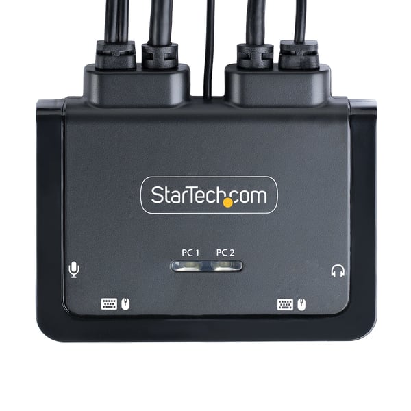 StarTech.com C2-D46-UC2-CBL-KVM KVM-switchar Svart