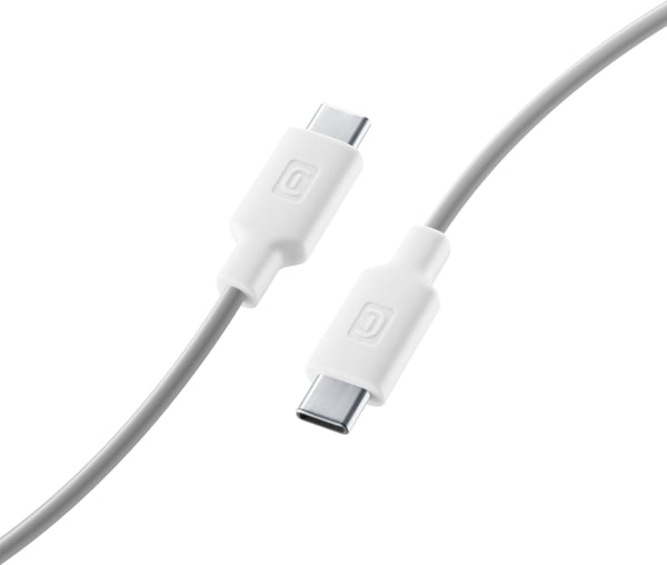 Cellularline 8018080433221 USB-kaapeli 1 m USB C 60 W Valkoinen Cellularline 8018080433221 USB-kaapeli 1 m USB C 60 W Valkoinen