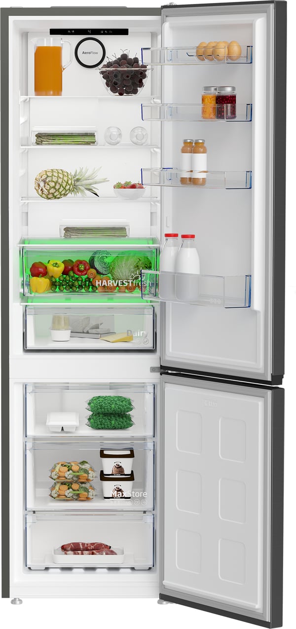 Beko B5XRCNA406HG Fritstående 355 L Grå