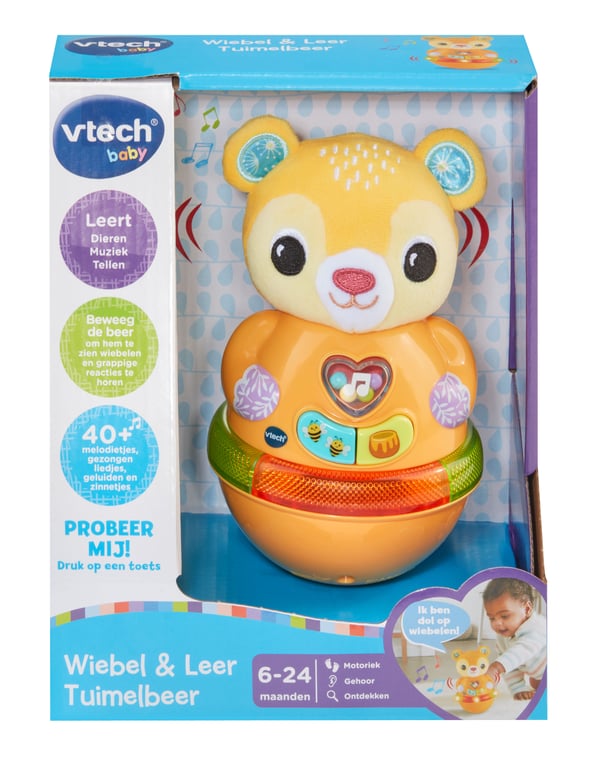 VTech Baby Wiebel & Leer Tuimelbeer