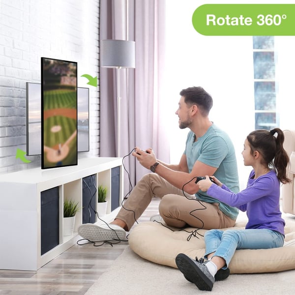 Techly ICA-PLB 136M TV-kiinnike 139,7 cm (55") Musta