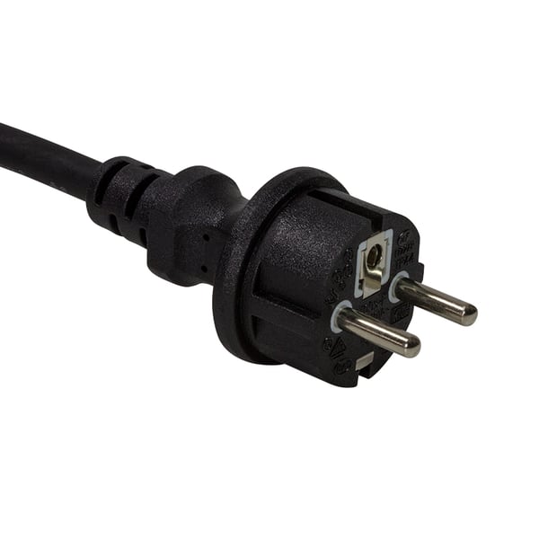 LogiLink LPS255 stikdåse 1,5 m 5 AC stikkontakt(er) Udendørs Sort, Gul