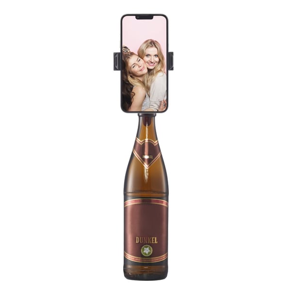 Hama Bottle Pod Fun Passiiviteline Matkapuhelin/älypuhelin Musta, Punainen