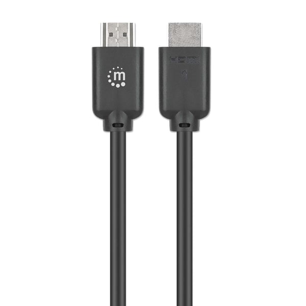 Manhattan 356695 HDMI-kabel 10 m HDMI Typ A (standard) Svart
