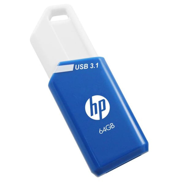 HP x755w Triple Pack USB-nøgle 64 GB USB Type-A 3.2 Gen 1 (3.1 Gen 1) Blå, Hvid