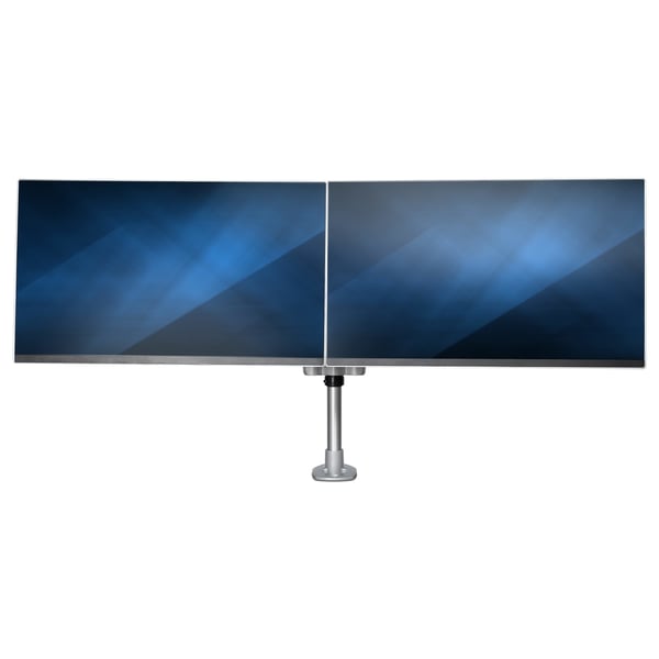 StarTech.com ARMDUALPS skærmbeslag og -stativer 68,6 cm (27") Skrivebord Sølv