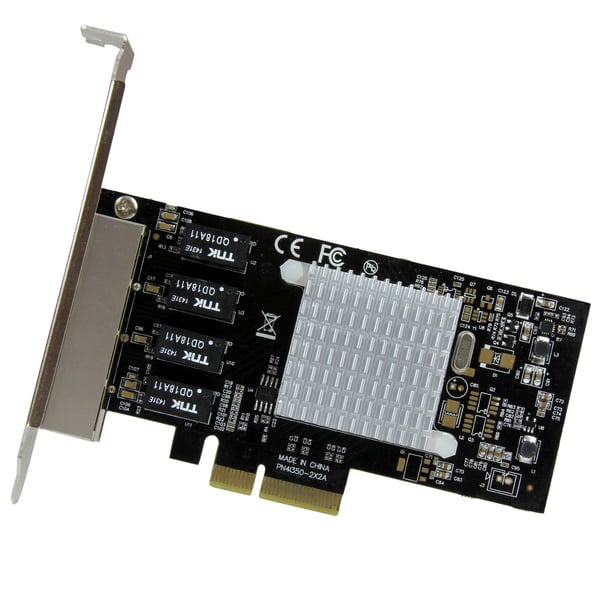 StarTech.com 4 Port PCI Express Gigabit Ethernet Netværkskort