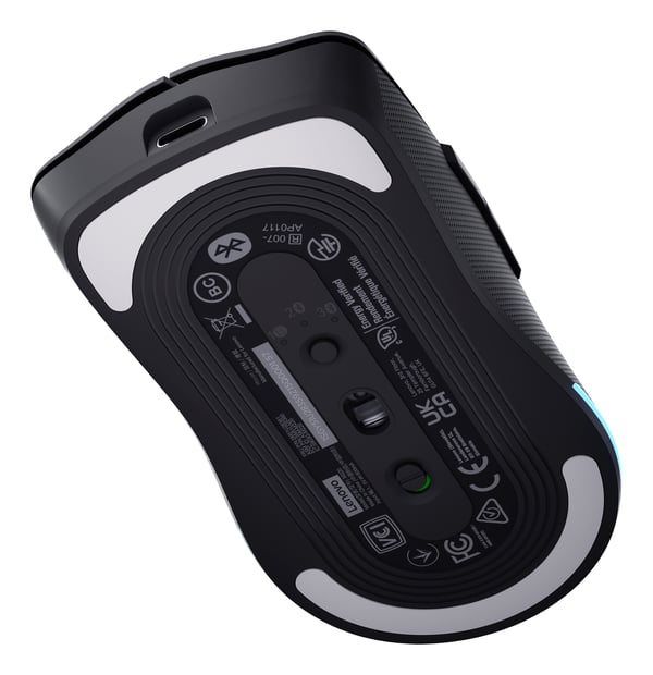 Lenovo Legion M220 hiiri Pelaaminen Molempikätinen RF Wireless + Bluetooth + USB Type-C Optinen 5000 DPI
