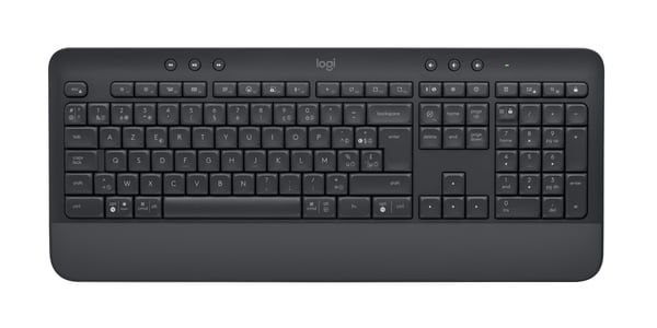 Logitech Signature MK650 Combo for Business tastatur Mus inkluderet Kontor Bluetooth AZERTY Belgisk Grafit