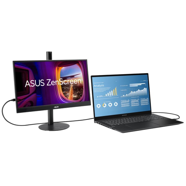 ASUS ZenScreen MB17AHG computerskærm 43,9 cm (17.3") 1920 x 1080 pixel Fuld HD LCD Sort