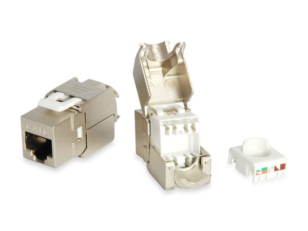 Equip 767213 kabel kønsskifter RJ-45 LSA Aluminium