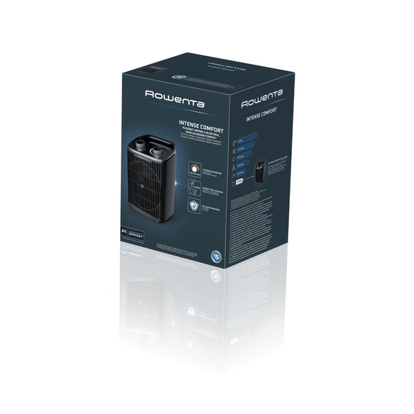 Rowenta SO2360F0 sisälämmitin Sisätila Musta 2400 W Sähkökäyttöinen lämpötuuletin
