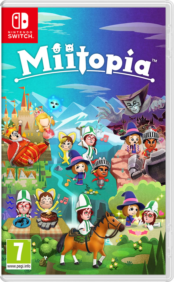 Nintendo Miitopia Standard Engelsk, Italiensk Nintendo Switch