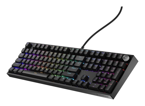 GENESIS THOR 404 tastatur Universel USB QWERTY Engelsk Sort