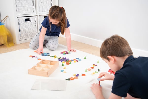 Tickit Wooden Treasures Sorting Set