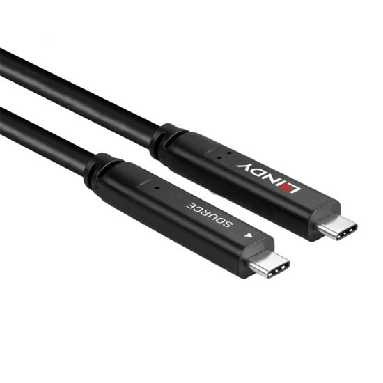 Lindy USB-kabel - 24-stifts USB-C (M) till 24-stifts USB-C (M)