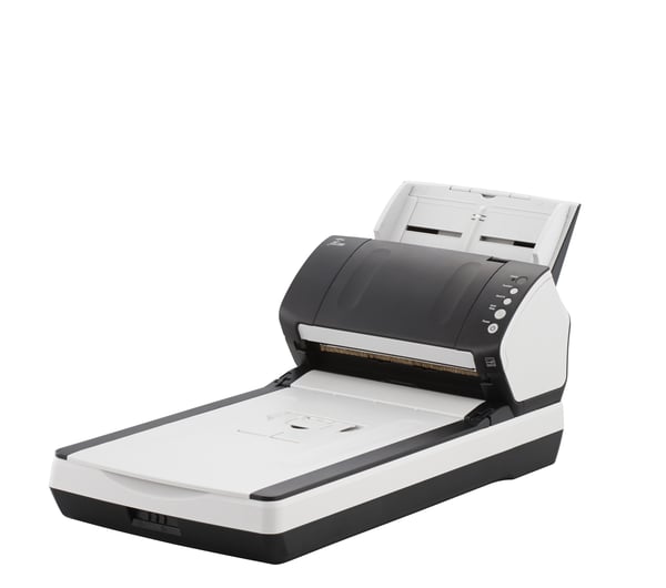 Ricoh fi-7240 Tasopinta- ja ADF-skanneri 600 x 600 DPI A4 Musta, Valkoinen