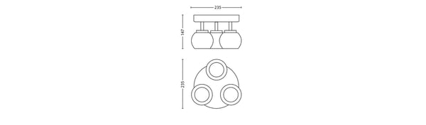 Philips myLiving Spot 533231716