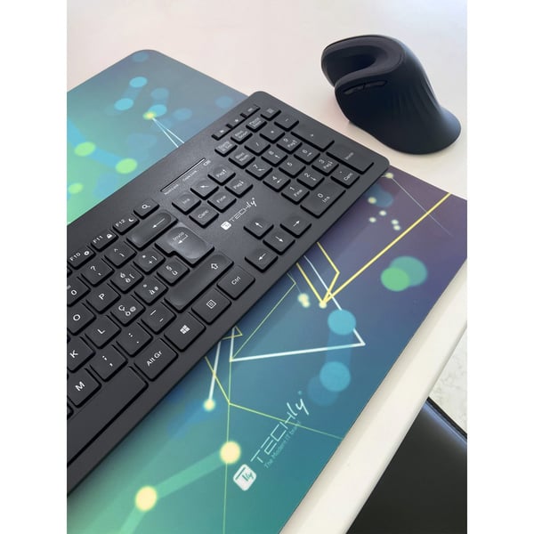 Trådløst RF 2.4GHz USB chokolade-tastatur