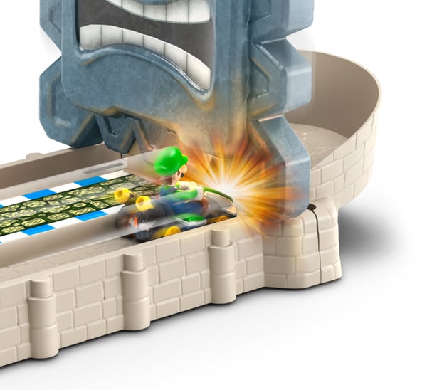 Hot Wheels Mario Kart MARIOKART THWOMP RUINS, banesæt