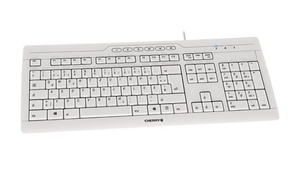 Cherry STREAM 3.0 - Tangentbord - USB - Schweiz