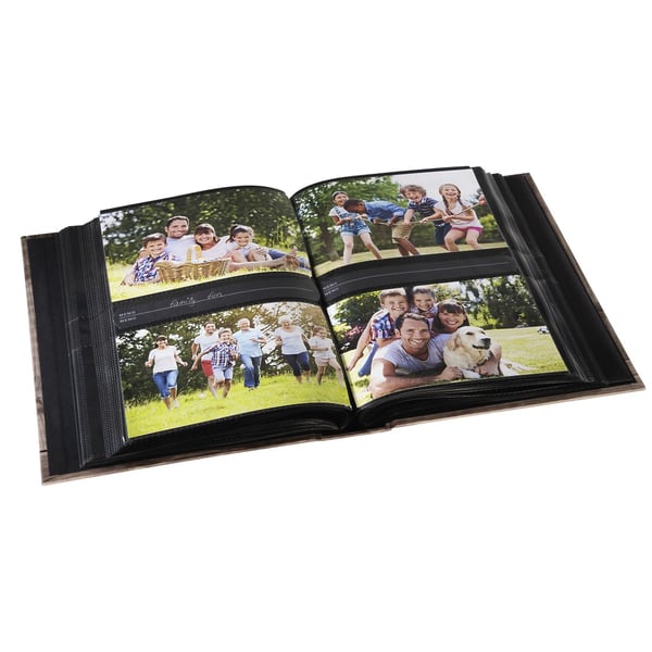 Hama Batzi fotoalbum og arkbeskyttelse Brun 200 ark 10 x 15 cm