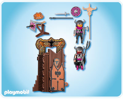 Playmobil Barbarian Take Along Fort