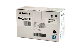 Sharp MXC30GTC värikasetti 1 kpl Alkuperäinen Syaani