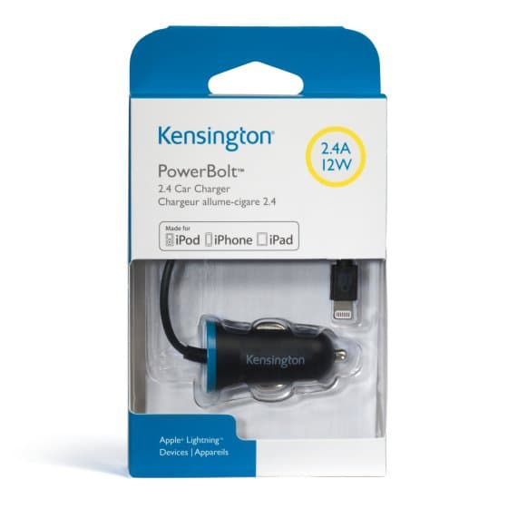 Kensington PowerBolt 2.4 Smartphone, Tablet Sort Cigartænder Automatisk