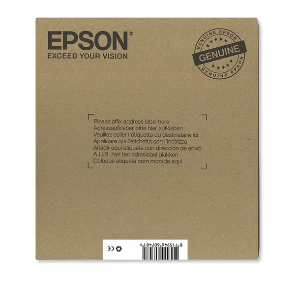 Epson Stag T1306 Peura DURABrite Ultra, moniväripakkaus, 3 väriä, EasyMail