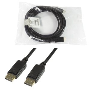 LogiLink CV0074 DisplayPort kabel 5 m Sort