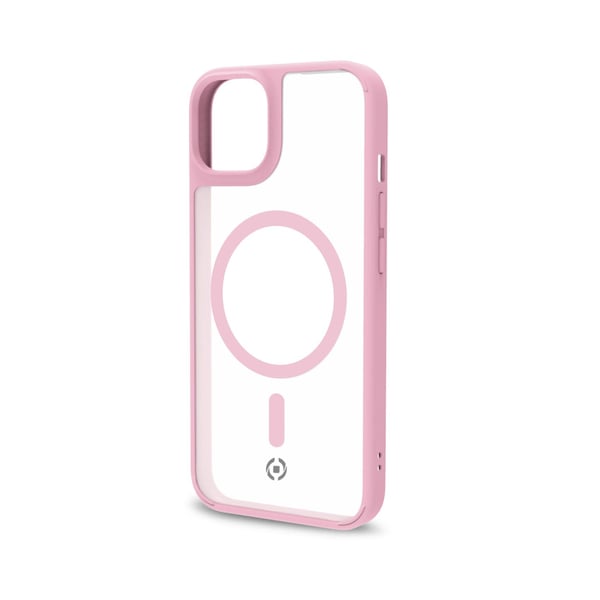 Celly Magmatt mobiltelefonfodral 17 cm (6.7") Mobilskal Rosa, Transparent