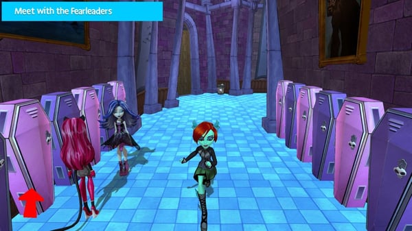 BANDAI NAMCO Entertainment Monster High: New Ghoul in School, Wii U Standard Fransk